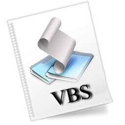 VBS script for starting XXX.cmd if XXX.txt is in the directory